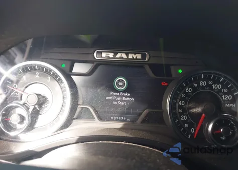 2024 Ram 1500 Big Horn 4X4 5'7 Box from USA, damaged, VIN 1C6SRFFT4RN124993